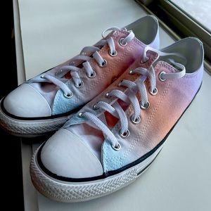 Converse Chuck Taylor Pastel Tie Dye Sneaker Multicolor Wm sz 9 worn once